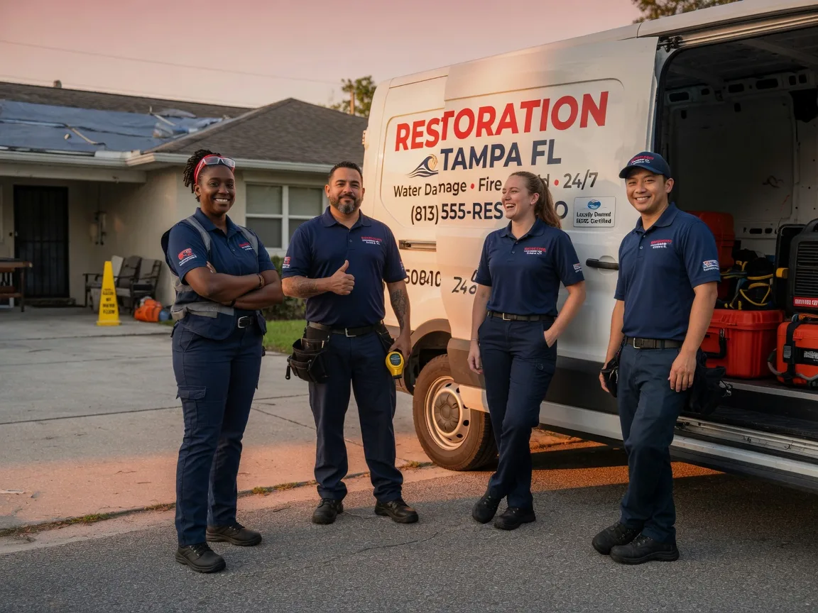 Water Damage Restoration company in Burbank, OK